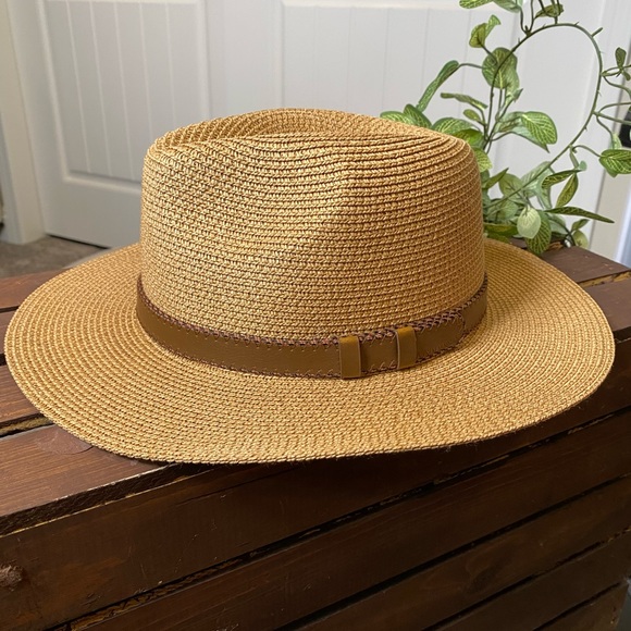 Like New!  Braided Western Style Sun Hat - Picture 1 of 12